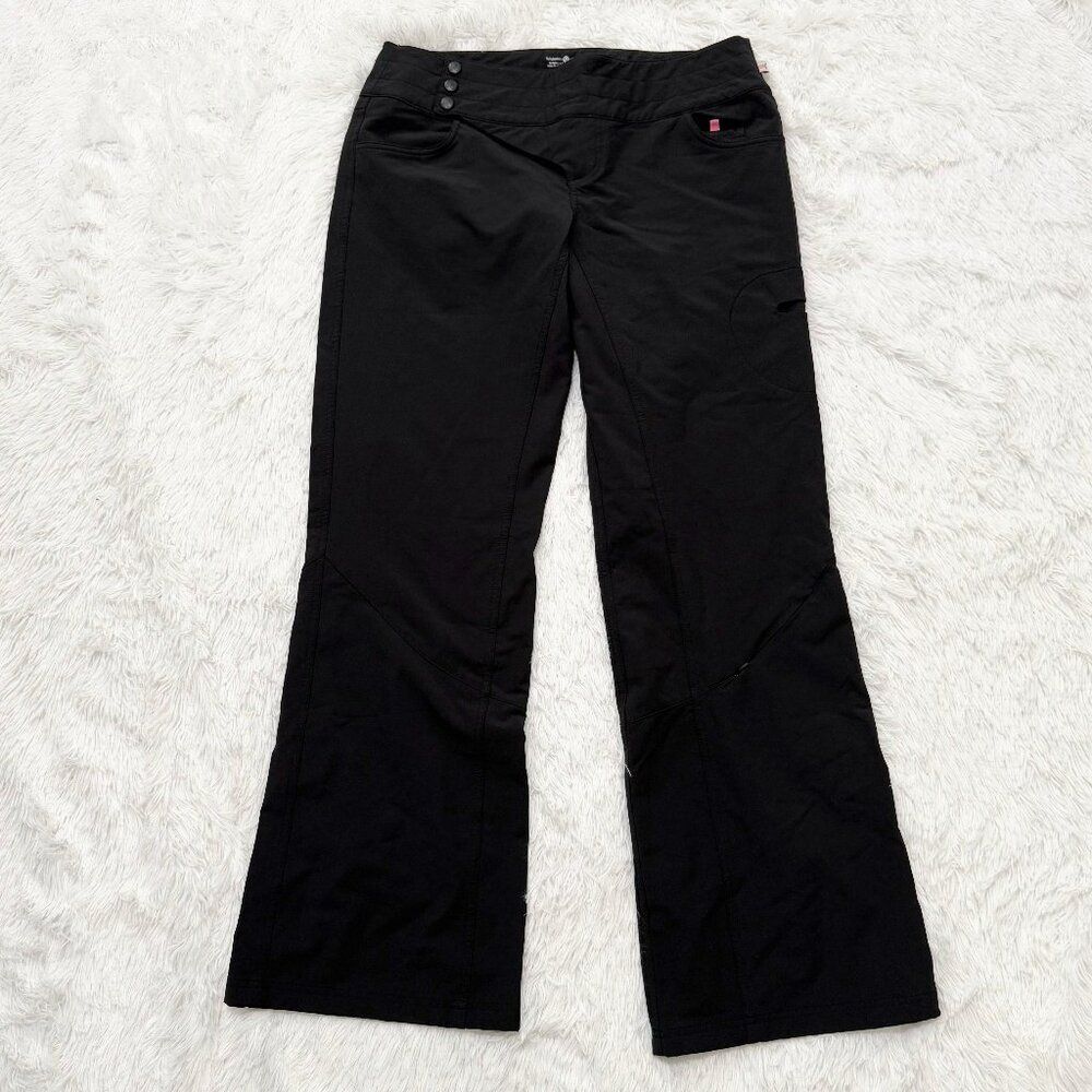Women Lululemon Dance Studio Three Button Wide Leg Pants in Black Size 10